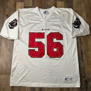 Vintage 90s Tampa Bay Buccaneers Jersey Mens Large Logo Athletic Hardy Nickerson